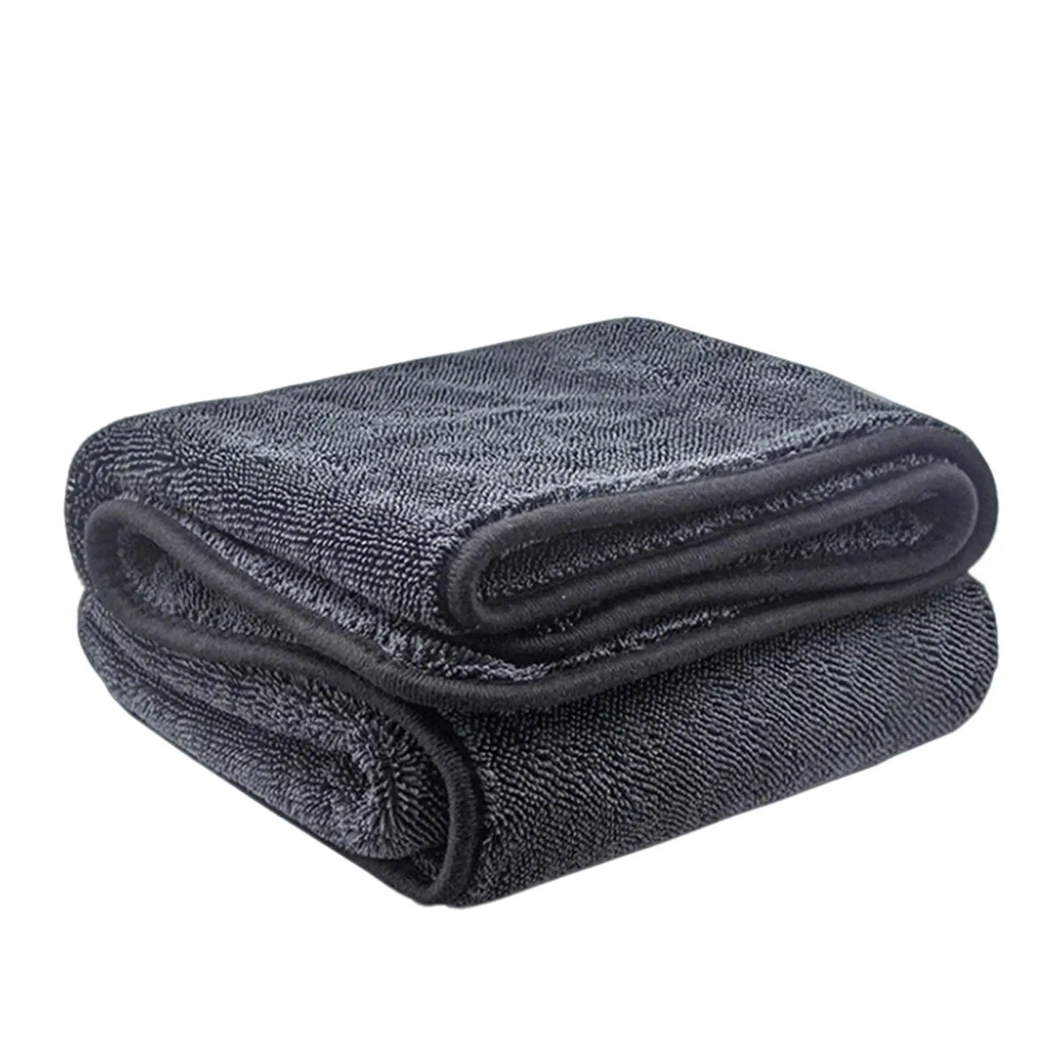 1-Count Fluffy Microfiber Cleaning Cloth Towel - Lightweight, Durable, Absorbent Household & Car Cleaning Supplies, Reusable Sponge Alternative for Home Care & Car Detailing Streak-Free Moisture Absorption